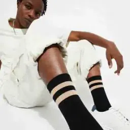 max Men Pack of 3 Ribbed Assorted Mid-Calf Length Socks-picture-49