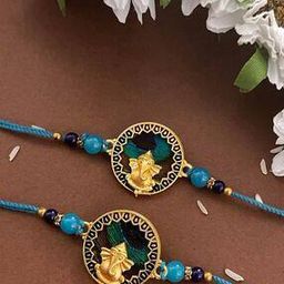 Pack of 2 Ganesha Tie-Up Rakhis-2