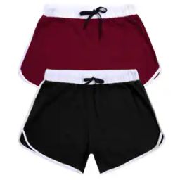 Girls Pack of 2 Regular Fit Bermuda Shorts-image-99
