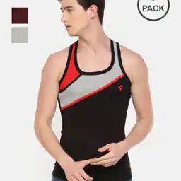 Solid Sleeveless Vest-image-41