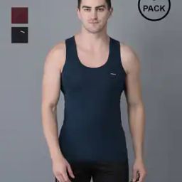 Solid Sleeveless Vest-image-14