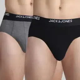 jack & jones Pack of 2 Men Briefs with Logo Waistband-picture-41