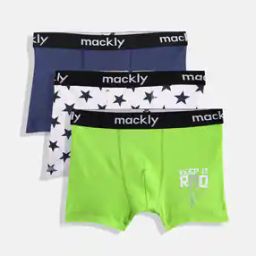 Pack of 3 Solid Boxers-picture-11