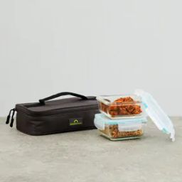home centre Transparent 2-Piece Rectangular Food Containers-picture-47