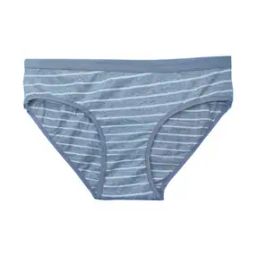 Women Striped Briefs with Elasticated Waist-picture-40