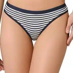 Women Striped Briefs with Elasticated Waist-picture-18
