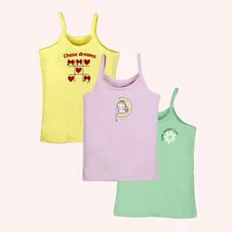 kiddopanti Pack of 3 Women Printed Camisoles-picture-26