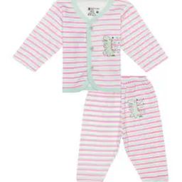 Boys Striped Lounge Pants & Shirt Set-picture-30
