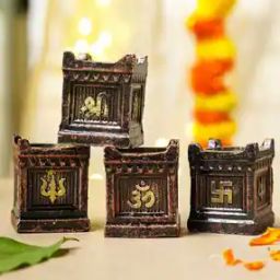 Tulsi Diya Set Of 4-image-44