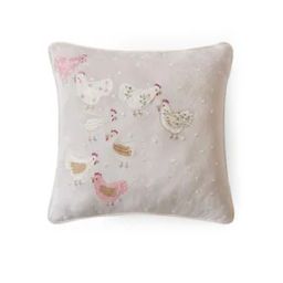 Embroidered Square Cushion Cover 12" x 12"-picture-9