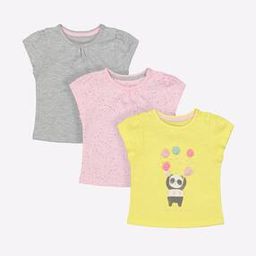 Pack of 3 Round-Neck T-shirts-image-62
