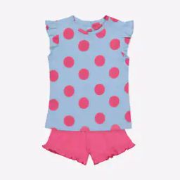 Printed T-shirt with Shorts-34