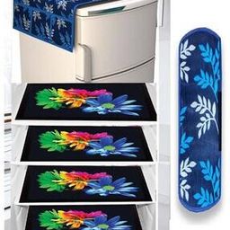 Fridge Top Cover with Fridge Mats-51