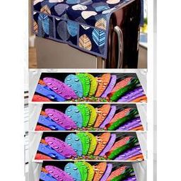 Fridge Top Cover with Fridge Mats-image-97
