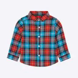 Checked Shirt with Roll-Up Tabs-image-61