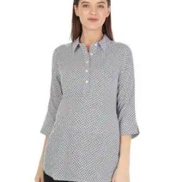 Printed Maternity Shirt Top-picture-23