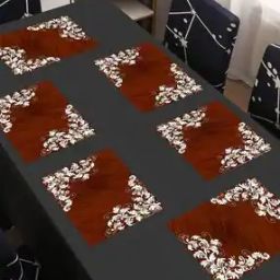 Set of 6 Floral Print Placemats-image-29