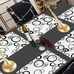 Set of 6 Geometric Print Placemats-image-21