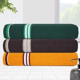 Set of 3 Bath Towels-image-34