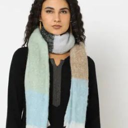 Women Stole with Frayed Hem-image-12