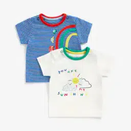 Pack of 2 Graphic Print Round-Neck T-shirt-picture-9