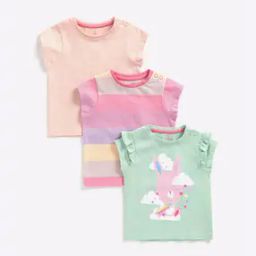 Pack of 3 Round-Neck Tops-picture-31