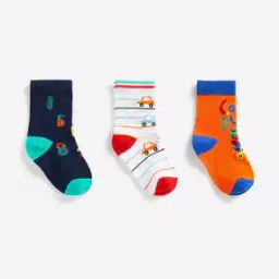 mothercare Pack of 3 Printed Socks-picture-29