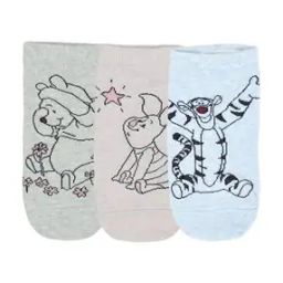 Pack of 3 Cartoon Ankle-Length Socks-19