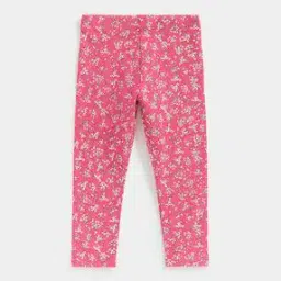 Floral Print Leggings with Elasticated Waist-picture-12