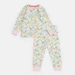 Floral Print Lounge Pants with Top Set-picture-13