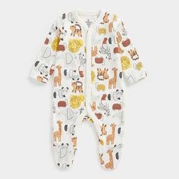 mothercare Printed Cotton Sleepsuit-picture-36