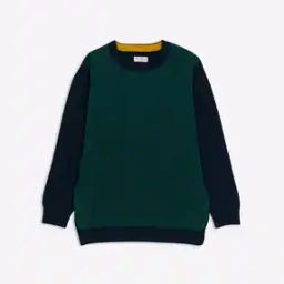 Colourblock Crew-Neck Sweatshirt-24