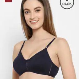 Pack of 2 Non-Padded Non-Wired T-shirt Bras-picture-53