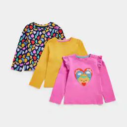 Pack of 3 Printed Round-Neck T-shirts-12