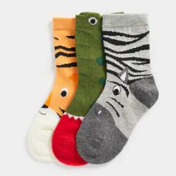 Novelty Pattern Pack of 3 Socks-picture-40