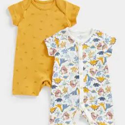Pack of 2 Printed Rompers-20