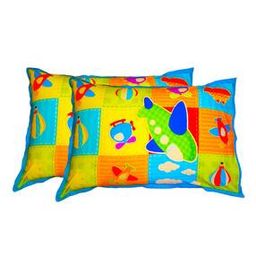 Set of 2 Graphic Print Kids Pillow Cover -18" X 28"-13
