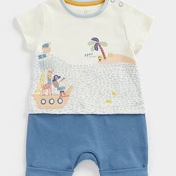 Printed Romper with Embroidery-picture-1