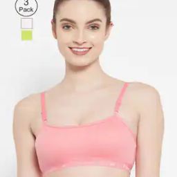 Pack of 3 Lightly-Padded T-Shirt Bras-32