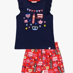 Graphic Print Sleepwear Set-picture-39