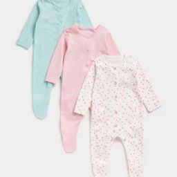 Pack of 3 Printed Rompers-picture-23