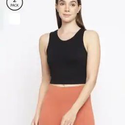 WomenPack of 2 Cut and Sew Seam Camisole-image-84