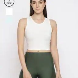 WomenPack of 3 Cut and Sew Seam Camisole-image-92