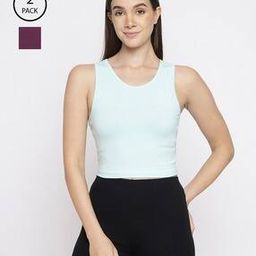 WomenPack of 2 Cut and Sew Seam Camisole-image-87