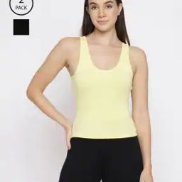 WomenPack of 2 Cut and Sew Seam Camisole-image-84