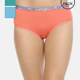 Pack of 3 Printed Hipster Panties-image-57