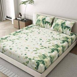 mafatlal  300 TC Cotton King Size Satin Weave Bedsheet -picture-38