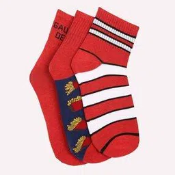 Pack of 3 Ankle-Length Socks-picture-45