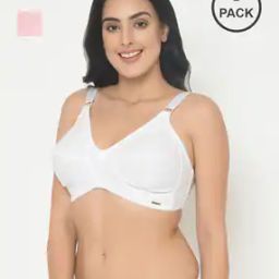 Pack of 2 Women Full-Coverage Back Closure Everyday Bra-image-42