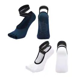 Women Pack of 2 Ankle-Length Thumb Socks-image-92